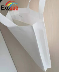 White sublimation bags