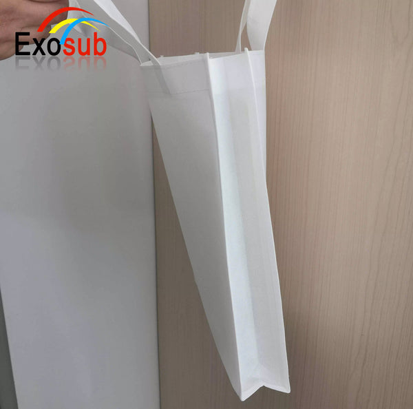 White sublimation bags