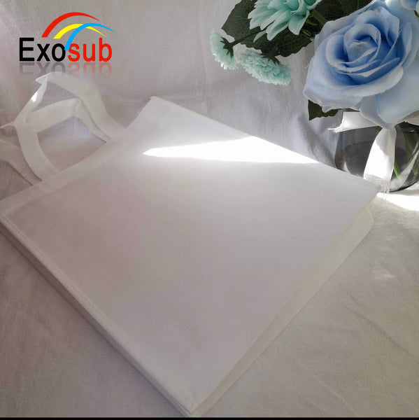 White sublimation bags